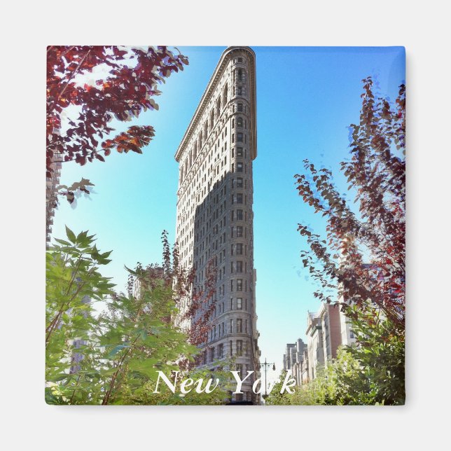 Flat iron, New York Magnet (Front)