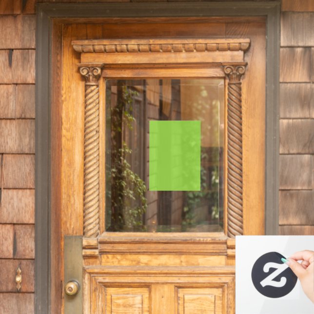 Flat Lime Green Background Texture  (Home Door)