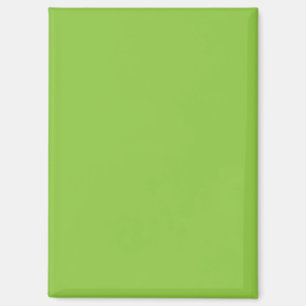 Flat Lime Green Background Texture Magnet