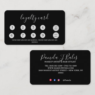 Flat Loyalty Card 3.5" x 2.0"