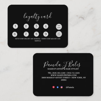 Flat Loyalty Card 3.5" x 2.0"