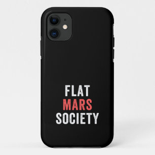 flat mars society iPhone 11 case