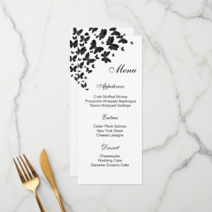 Flat Menu Card