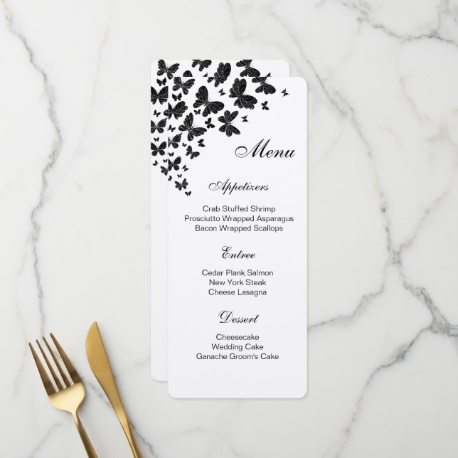 Flat Menu Card (Front/Back In Situ)