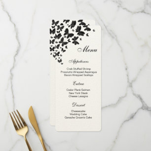 Flat Menu Card