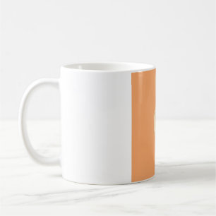 Flat Minimalist Moon Phase Mug - Warm Terracotta T