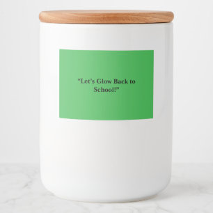 Flat Neon Green Background – School Texture Food Label