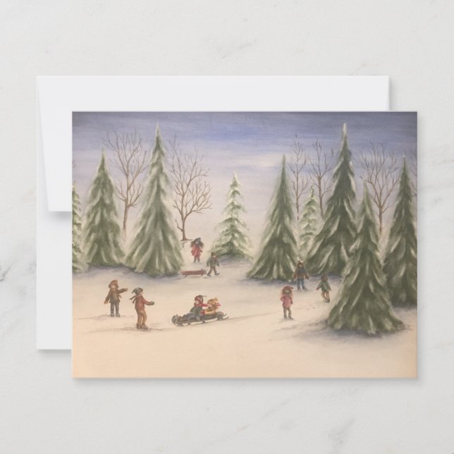 Flat Note Card (Front)