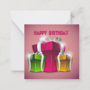 Flat Note Card