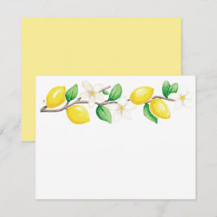 Flat Note Card