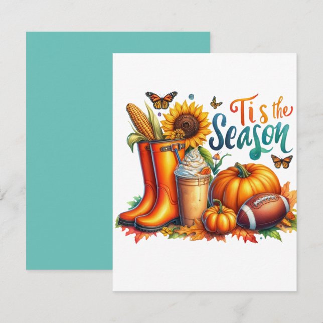 Flat Note Card (Front/Back)