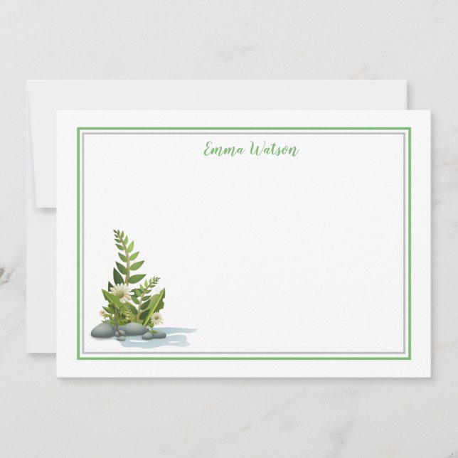 Flat Note Card (Front)