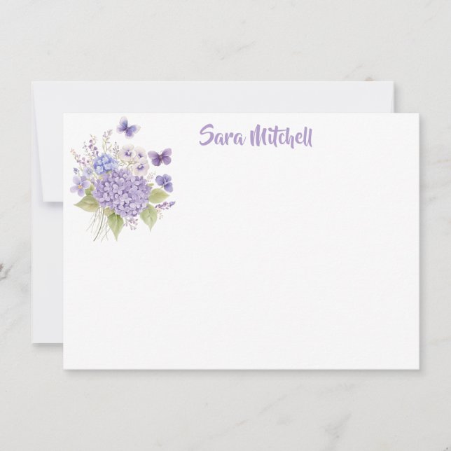 Flat Note Card (Front)