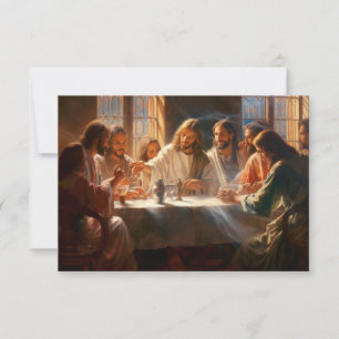 Flat Note Card Jesus