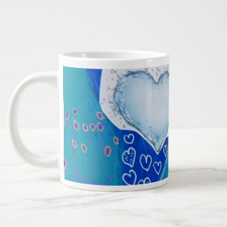 Flat Note Card Large Coffee Mug