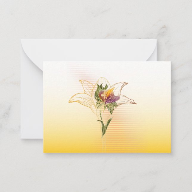 Flat note cards  (Front)