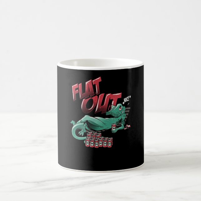 Flat Out Lizard Coffee Mug (Center)