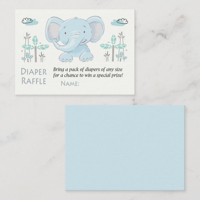Flat Place Card (Front/Back)
