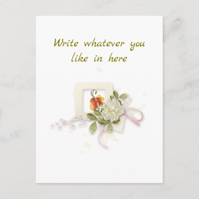 Flat  postcard (Front)