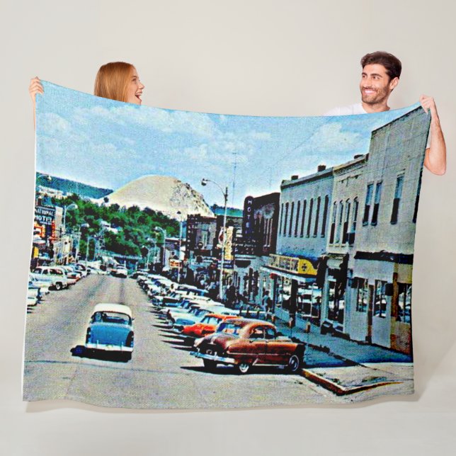 FLAT RIVER, MISSOURI FLEECE BLANKET (In Situ)