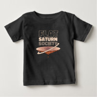 Flat Saturn Society Science Design