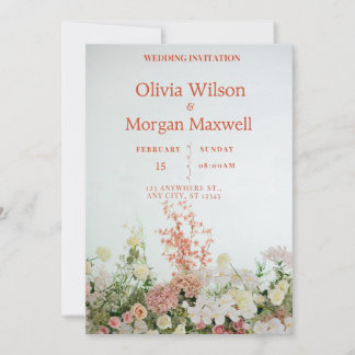 Flat Save the Date Card