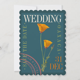 Flat Save The Date Card