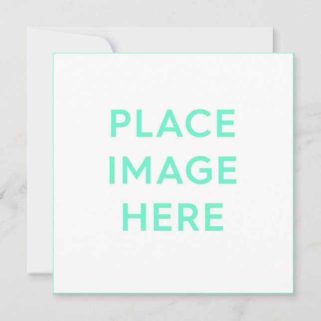 Flat Save The Date Card (Front)