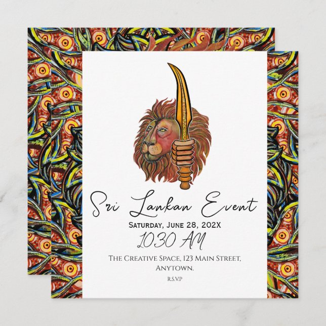 Flat Save The Date Card (Front/Back)