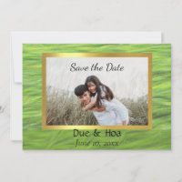Flat Save The Date Card