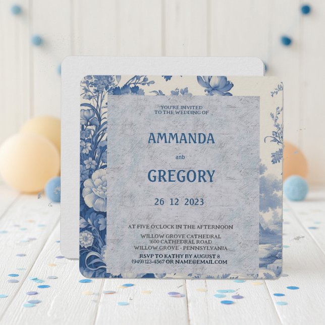 Flat Save The Date Card (Creator Uploaded)