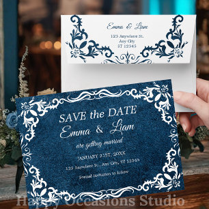 Flat Save The Date Card