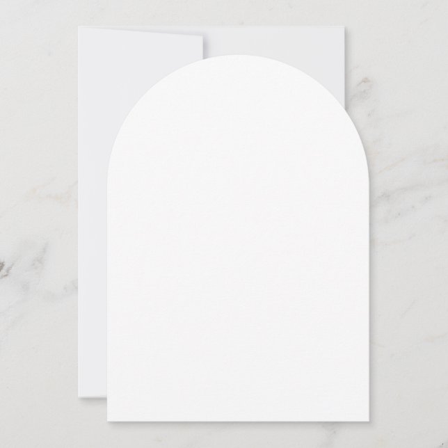 Flat Save The Date Card (Front)