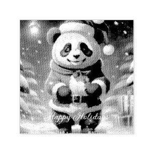 Flat Save The Date Card Self-inking Stamp