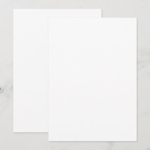 Flat Size 5" x 7" Paper Matte Envelopes White Invitation