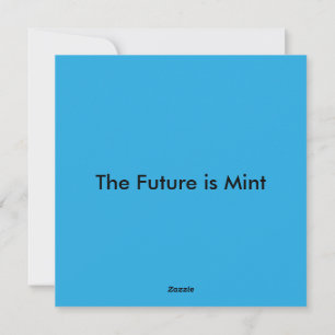 Flat Sky Blue Background for Web & Print Holiday Card