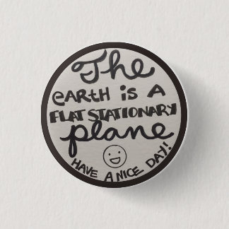 Flat Stationary plane badge