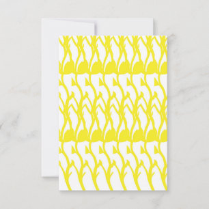 Flat Thank You Card