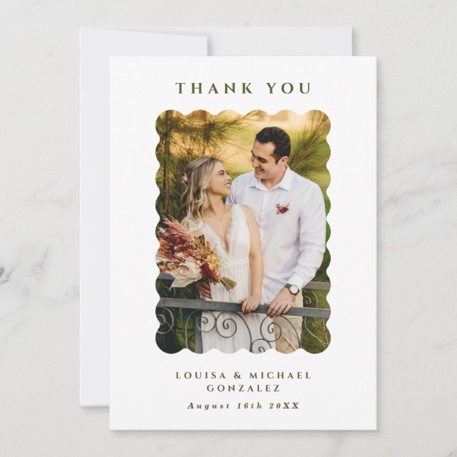 Flat Thank You Card (Front)