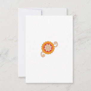 Flat Thank You Card