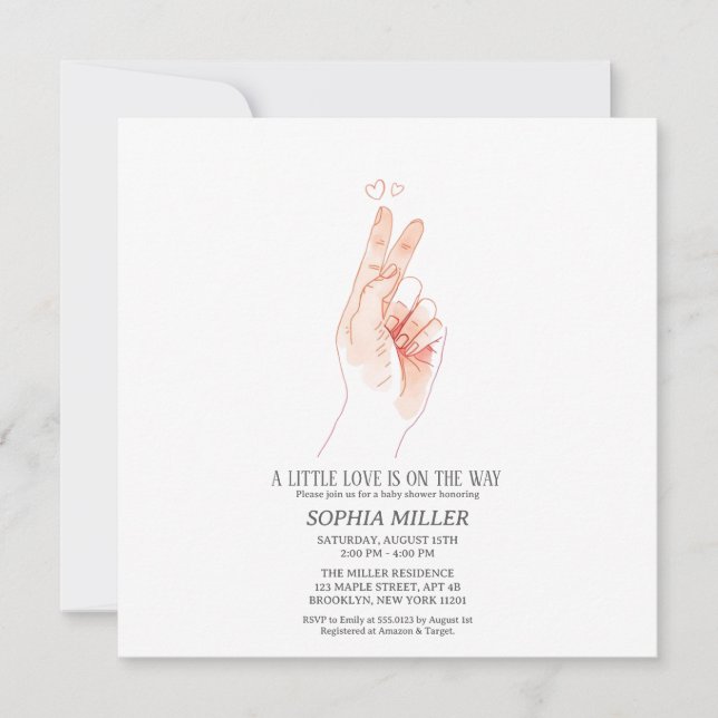 Flat Thank You Card (Front)