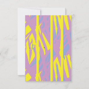 Flat Thank You Card