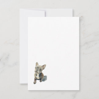 Flat Thank You Card