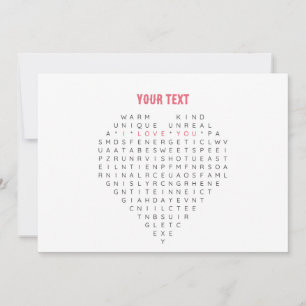 Flat Thank You Card