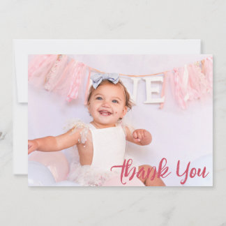 Flat Thank You Card