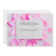 Flat Thank You Card