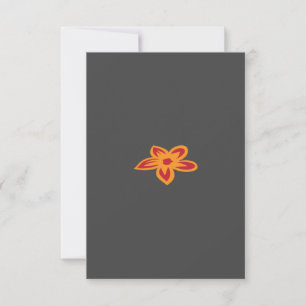 Flat Thank You Card