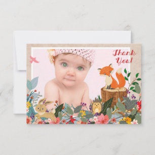 Flat Thank You Card