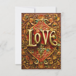 Flat Thank You Card