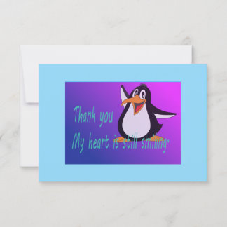 Flat Thank You Card